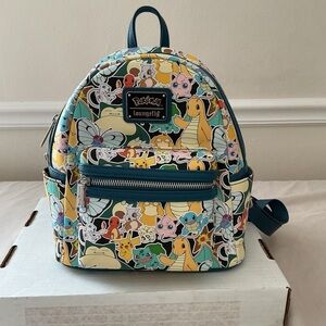 Loungefly Pokémon Multicolor Backpack